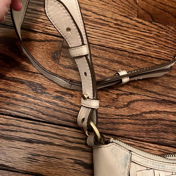 Cole Haan Woven Leather Crossbody Bag - Picture 3 of 6